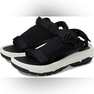 NWT- Teva- Hurricane Ampsole Volt Black and Cream Sandals- size 10